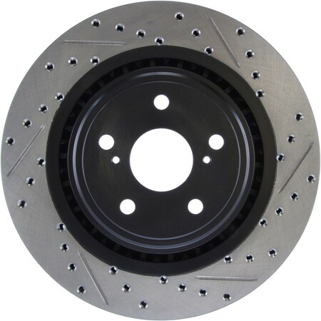 Centric Parts Sport Drilled/Slotted Brake Rotor, 127.44158L 127.44158L
